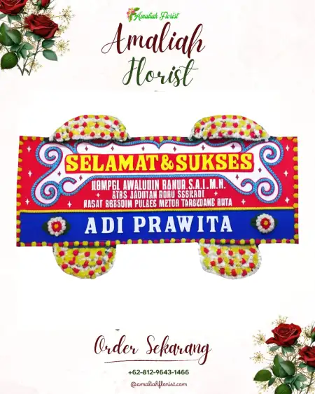 Papan Bunga Ucapan Selamat Sitimerto